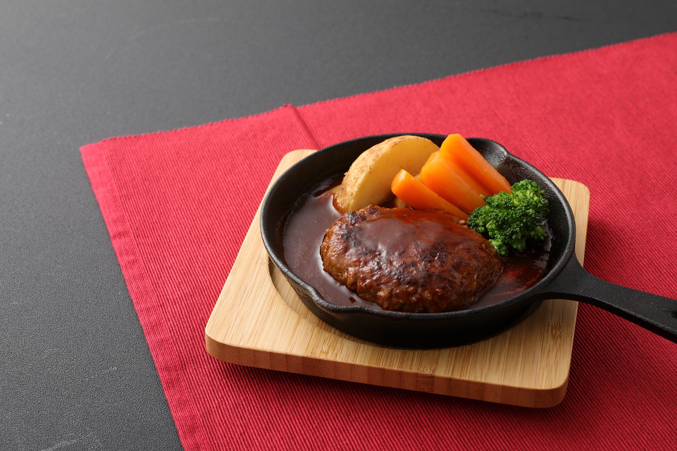 HA0205_博多和牛100%ハンバーグ130g×8個(ジャポネソース付)【伊豆丸商店】