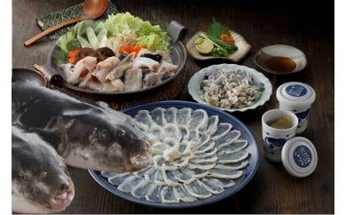 HA0468_漁師お勧め！天然とらふくてっさ・てっちり（お刺身セット）（3～4人前）【宗像漁協】