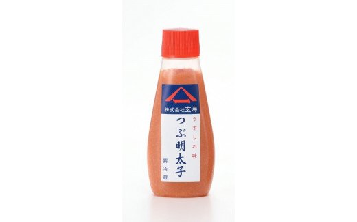 HA0923_「つぶ明太子」無着色辛子明太子（チューブ）100g×3本セット【玄海】