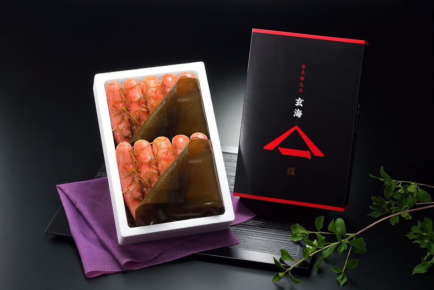 HA1252_無着色辛子明太子　羅臼昆布巻900g【玄海】