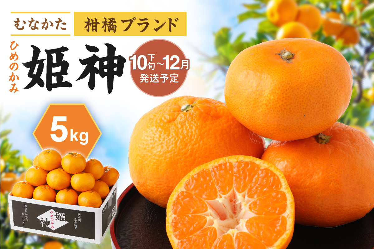HA1345_JAむなかたブランド「姫神」5kg 【2025年10月下旬～12月発送】【JAほたるの里】