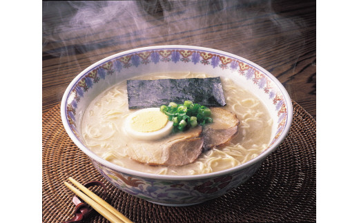 HA1405_福岡県産ラー麦　生ラーメンとんこつ味10食【JAグリーンセンター本店】