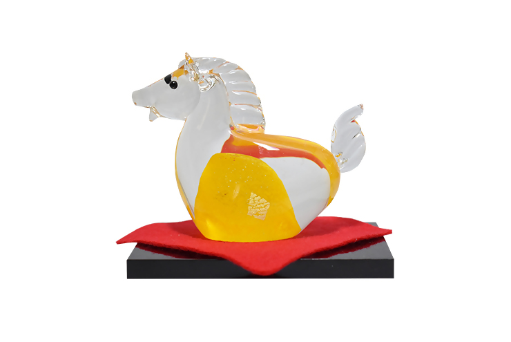 HA1880_【期間限定】干支 金午 SE-076YE【粋工房】