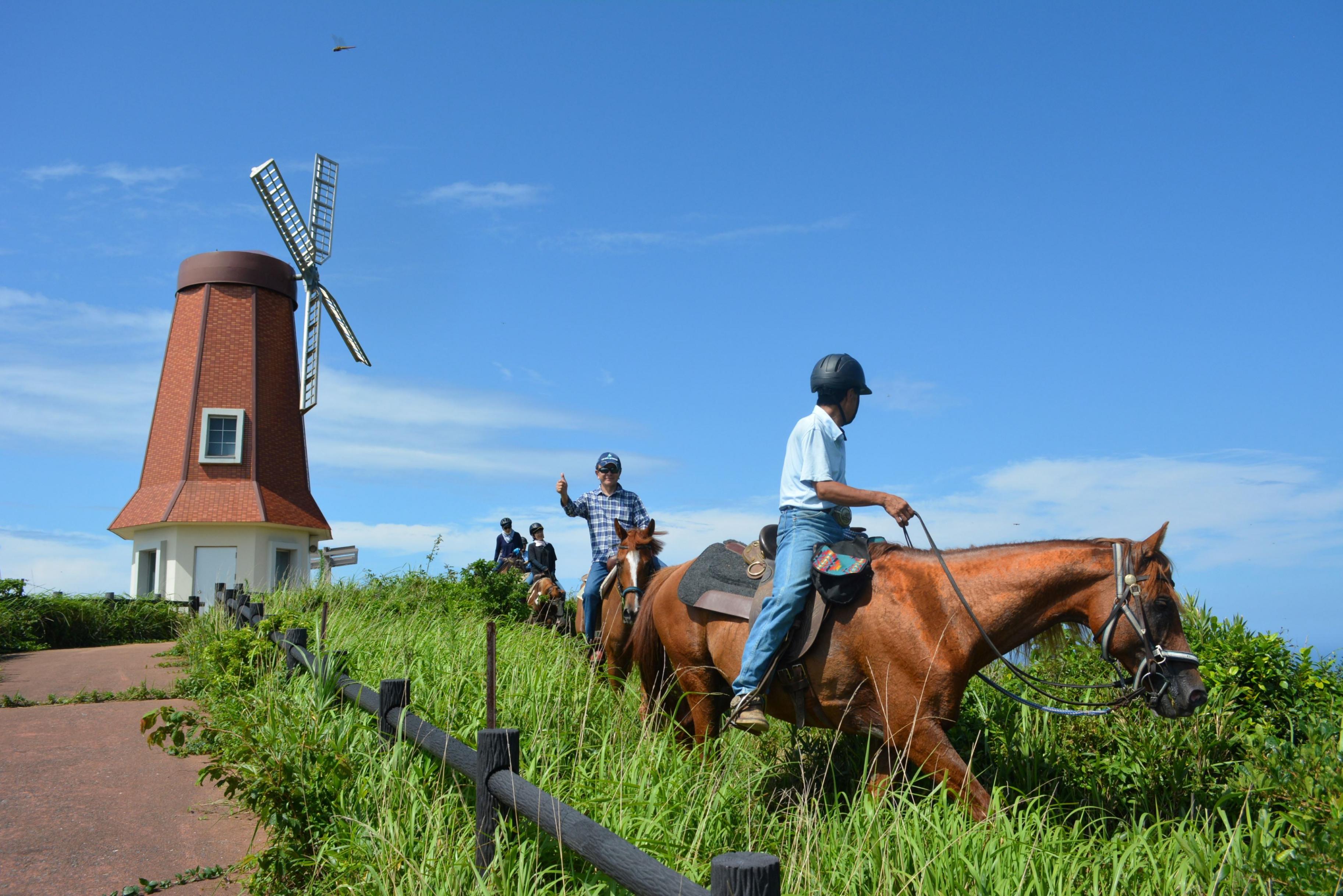 HA1804_ミニ遠乗り体験チケット【カナディアンキャンプ大島牧場】