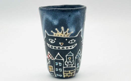 HA1721_星猫キングのタンブラー【mini】【716】