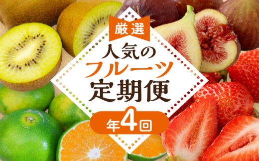HB0087_【定期便/年４回】旬の福岡フルーツ定期便【ほたるの里】