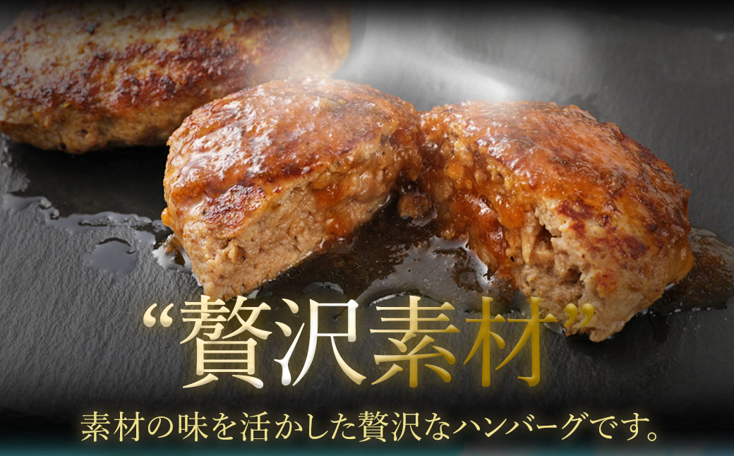 HA0235_博多和牛 たっぷり ハンバーグ 140g×10個入り 計1.4kg ジャポネソース付き【伊豆丸商店】