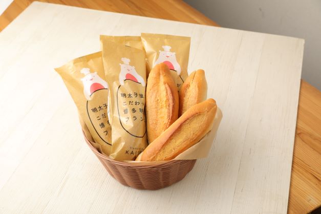 HA0351_明太子屋がこだわった博多明太フランス 5本セット【海千】