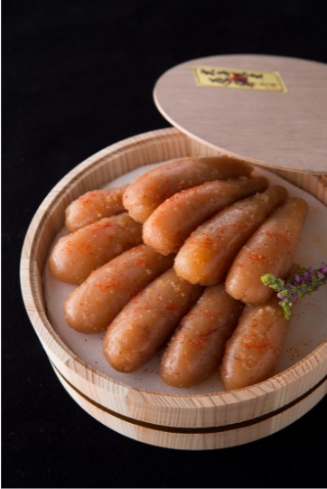 HA1497_【食品添加物不使用】国産極み明太子(檜樽入り)600g【海千】