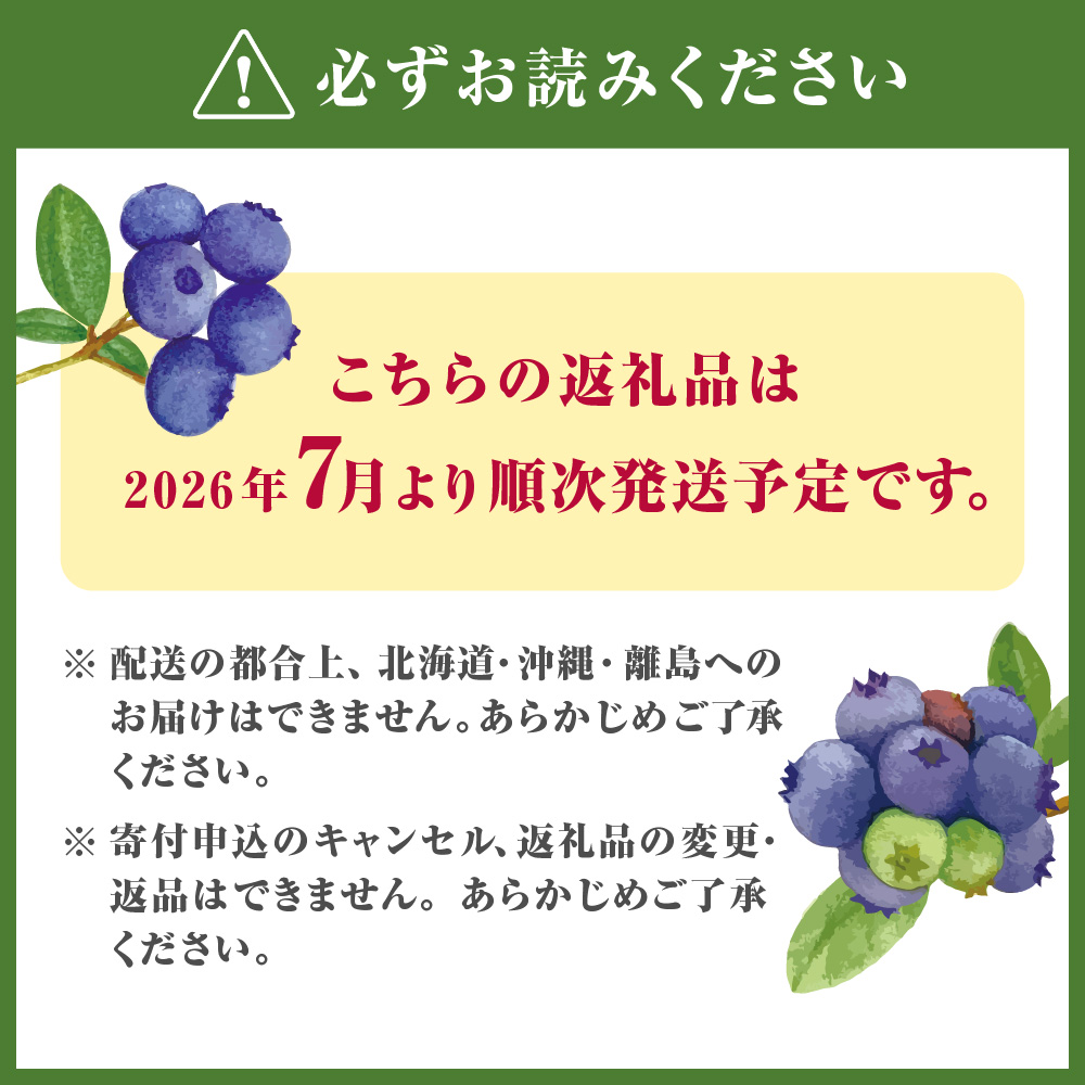 HA0273_有機肥料で丹精込めて栽培した「ブルーベリー」1kg 栽培期間中農薬不使用 国産【JAほたるの里】