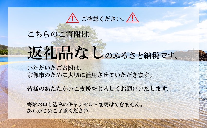 HA1801_【返礼品なし】宗像市ふるさと応援寄附 500,000円