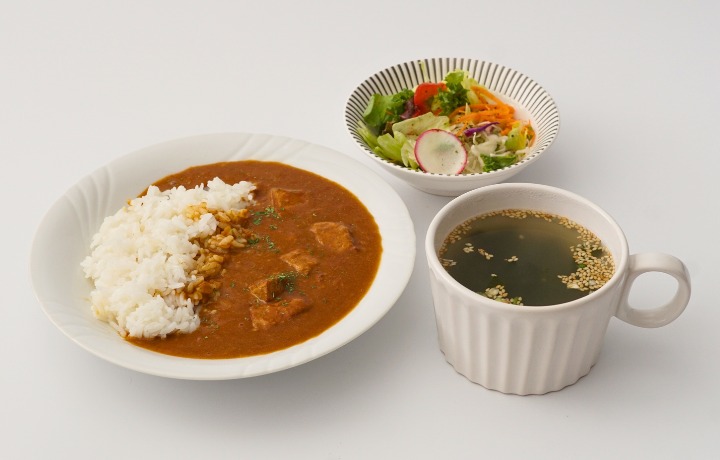HA1839_【道の駅むなかた】むなかた鶏カレー 定番メニューセット