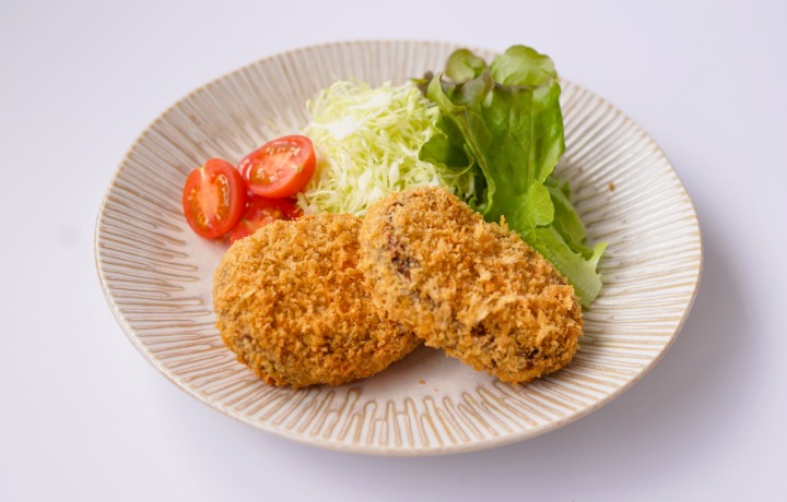 HA1834_【道の駅むなかた】宗像産 天然ひじき使用 ドでか!ひじきコロッケ×5袋セット(計1.2kg)