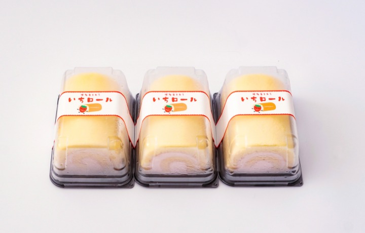 HA1831_博多あまおうロールケーキ「いちロール」3個セット【道の駅むなかた】