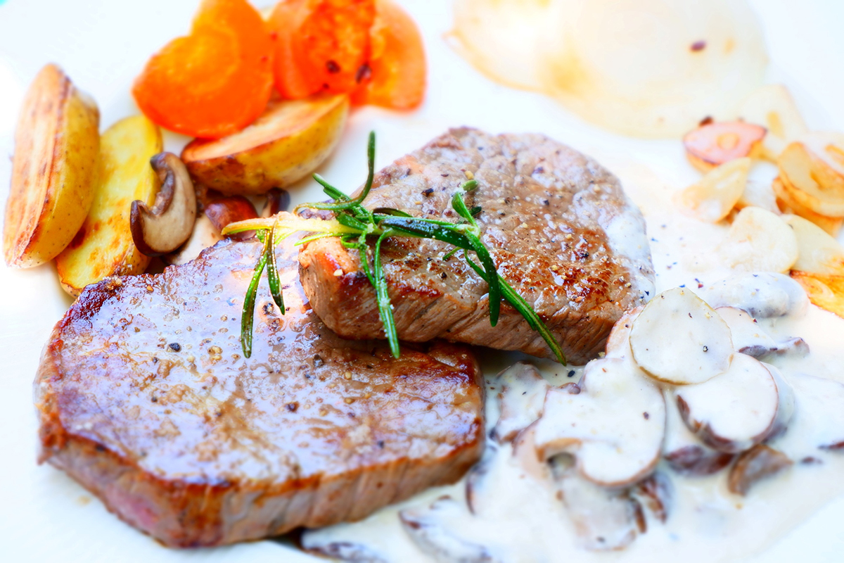 HA1744_黒毛和牛(博多和牛)【A4~A5ランク】ヒレ 150g×1枚&サーロイン 250g×1枚(計400g)【株式会社木村食品】