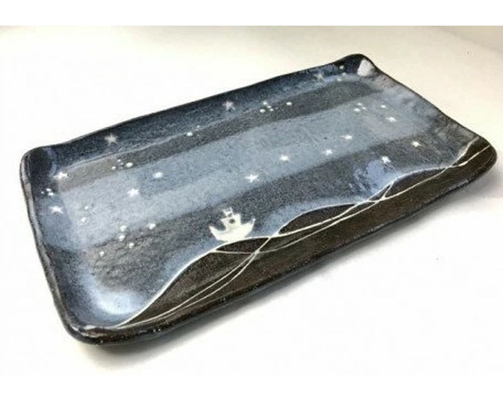 HA0400_北斗の長皿(2枚セット)【716】