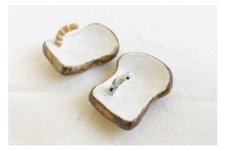 HA0402_厚切り食パンの箸置き チンアナゴと一緒に２個セット【716】