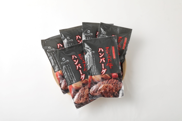 HB0095_【定期便/年12回/毎月交互にお届け】お米で育てたむなかた牛「切落し」と「ハンバーグ」の12ヶ月定期便【すすき牧場】