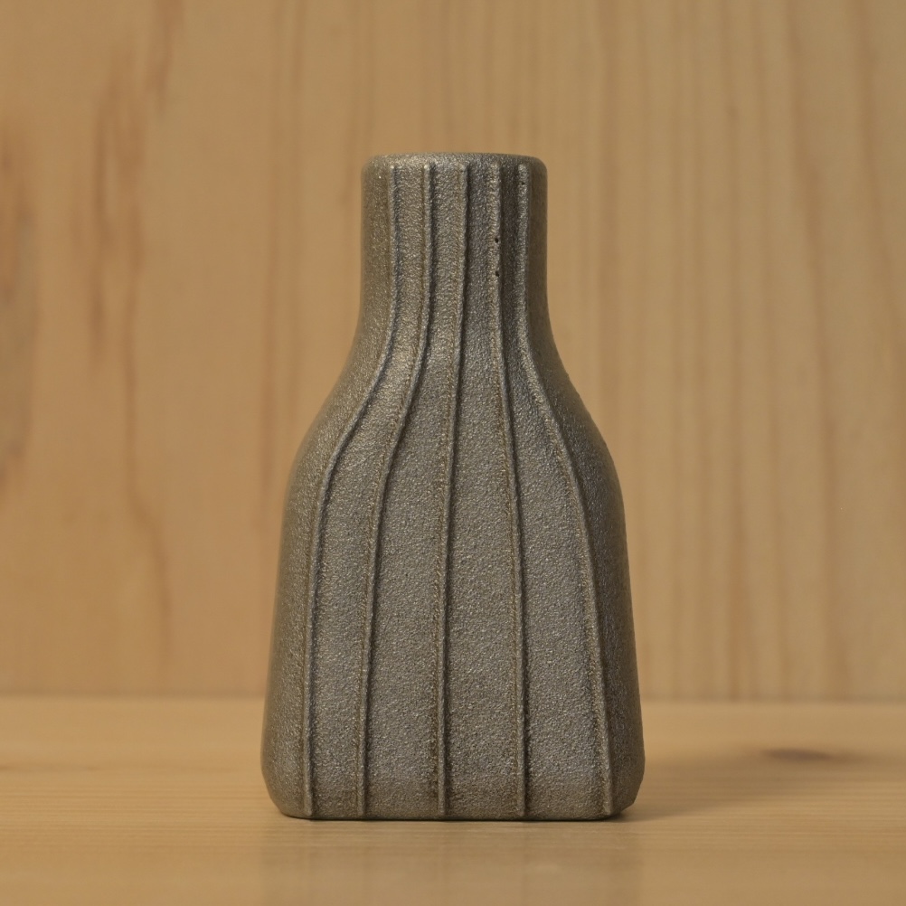 HA1516__アルミ鋳物 花器 暮らしの中に鋳物を 【村田木型製作所(coohii)】