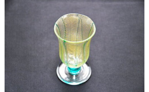 HA1631_金彩冷酒杯 緑 HA-03-2【粋工房】