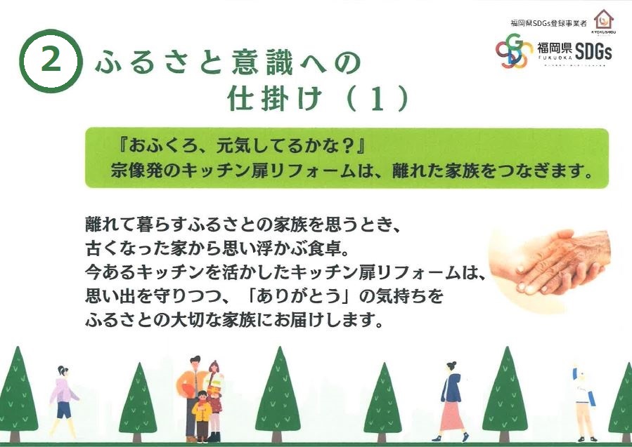 HA1651_感謝を込めた「キッチン扉(パネルージュ)2枚の交換」【旭昭】