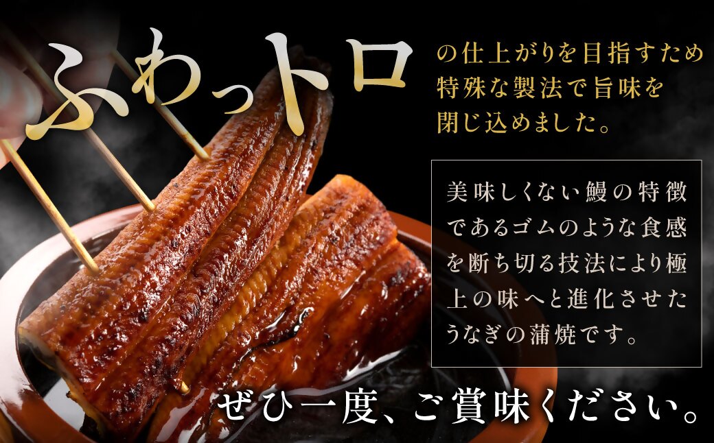 HA1495_うなぎ蒲焼き(約100g)×7Pセット【魚住商店】