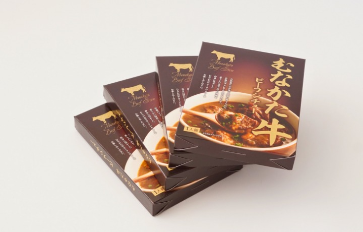 HA1829_【道の駅むなかた】むなかた牛ビーフシチュー 200g×4個セット