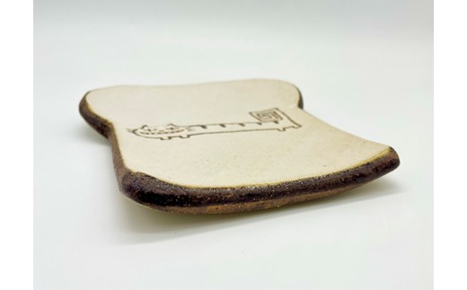 HA1716_デジネコ食パンのお皿 CLASSIC -M- 【716】